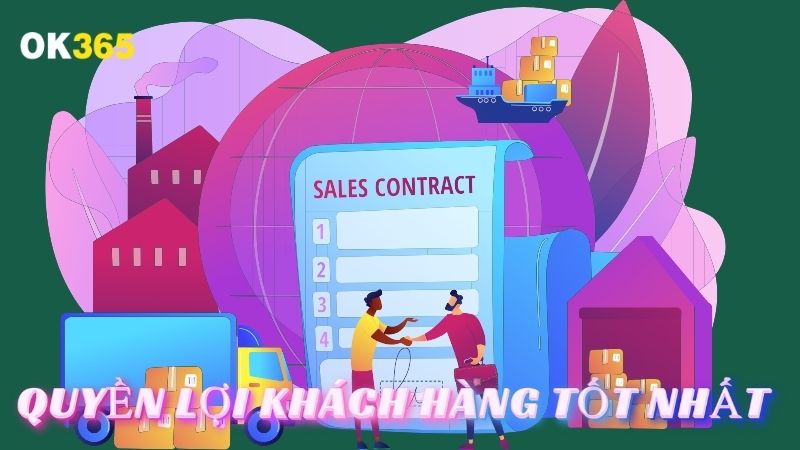 Quyền lợi của game thủ khi tham gia cá cược tại OK365